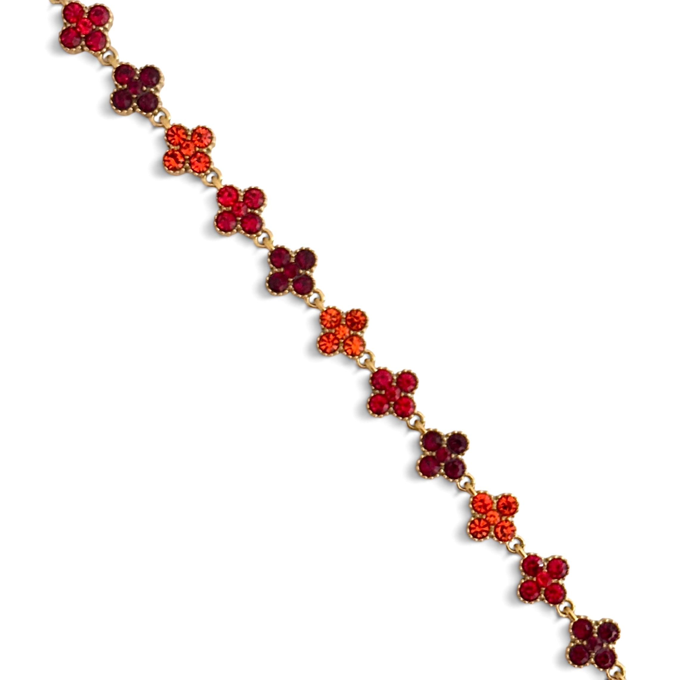 Bracelet Flower [ROUGE]